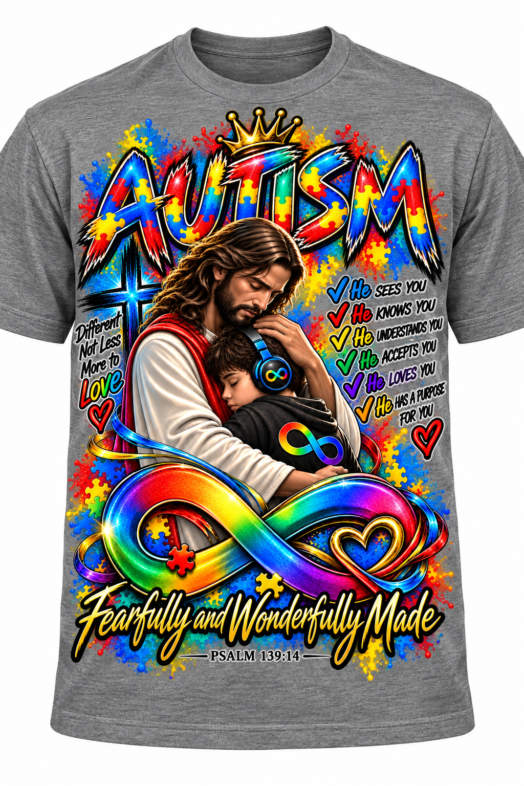 Autism Faith and Love Tee